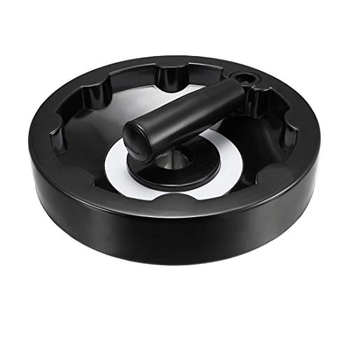 uxcell Hand Wheel 160mm Diameter 16mm Hole Diameter,for Milling Machine