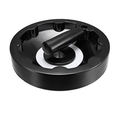 uxcell Hand Wheel 160mm Diameter 16mm Hole Diameter,for Milling Machine