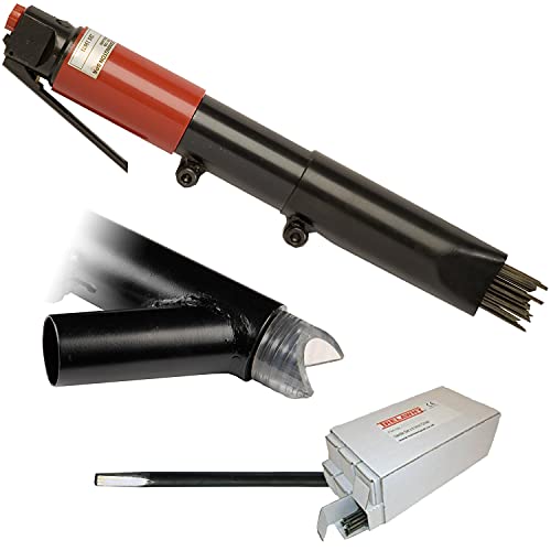 CS Unitec | 121.2099 VS Basic KIT | Industry Standard 2B 19-Needle Scaler Kit – Reliable Performance for Any Job – Made in England - style: (F) 2B Needle Scaler Basic Kit w/ Vacuum Shroud