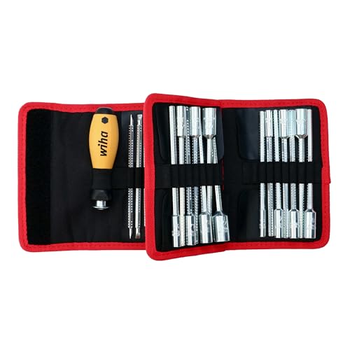 Wiha 28187 ESD Safe Drive-Loc VI Wallet Set, 32 Piece