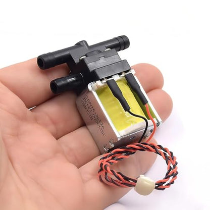 CJWV16-3A12A DC 12V 2-Position 3-Way Mini Electric Water Solenoid Valve Switch For Home Sweeper