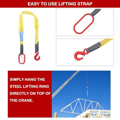 Lifting Sling Heavy Duty Web Sling with G80 Hook