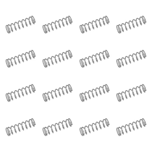uxcell 50Pcs 304 Stainless Steel Compression Springs,0.6mmWD, 5mm ODx15mm L - size: 5mmx15mm