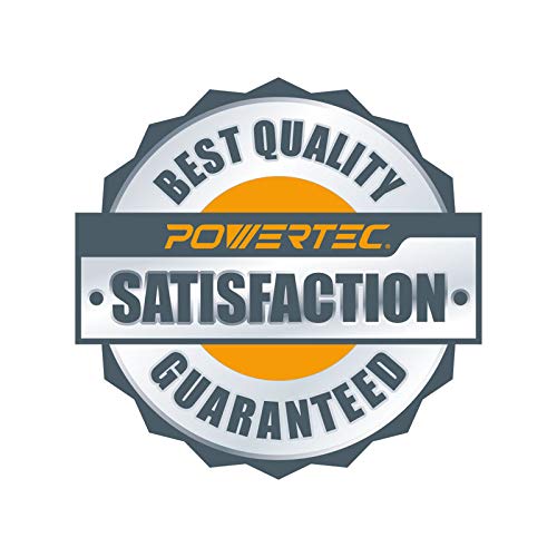 POWERTEC 5 Pack 5/16"-18 5 Star Knobs, Threaded Clamping Knobs for T Track & Table Saw Accessories, Featherboard, Woodworking Jigs on Miter Saw, Router Table, Drill Press (71071) - style: 5/16", 5-Star