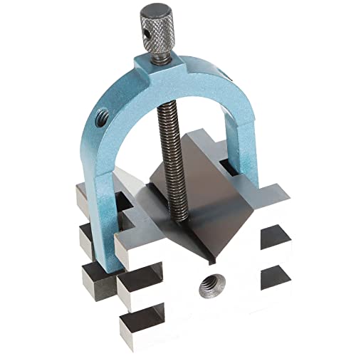 2-3/8 x 2-3/4 In x 2 In Multi-Use V-Block and Clamp Machinist Set