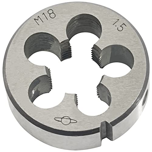 M18X1.5 Hand Tap and Round Die Set Right Hand - size: M18x1.5