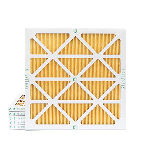 Glasfloss ZL 14x14x1 MERV 11 AC Furnace Pleated Air Filters. Box of 6 - size: 14x14x1 | 1" Filters | 6 Pack