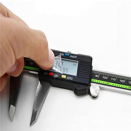Sattiyrch 6 Inch Digital Caliper, Stainless Steel Precision Measuring Tool