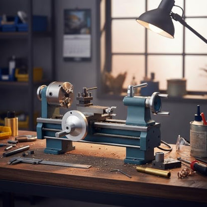 Fafeicy Mini Lathe Handwheel with Revolving Handle
