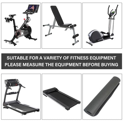 Bike Mat,Treadmill Mat,Compatible for Elliptical,Exercise Bikes, Stationary Cycles,Spin Bike,Under Exercise Bike Trainer Pad for Indoor Stationary Gym Fitness Equipment Hardwood Floor Protector - size: 71" x 30"