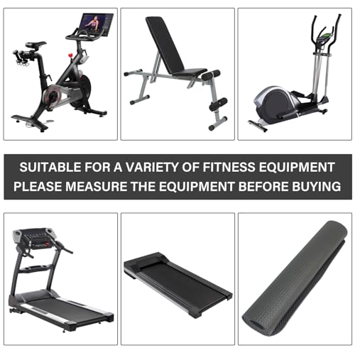 Bike Mat,Treadmill Mat,Compatible for Elliptical,Exercise Bikes, Stationary Cycles,Spin Bike,Under Exercise Bike Trainer Pad for Indoor Stationary Gym Fitness Equipment Hardwood Floor Protector - size: 60" x 23.6"