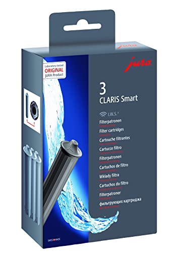 Jura 71794 "Claris Smart Filter Cartridge, Grey, 3-Piece, 5 x 10 x 10 cm