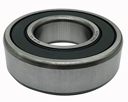 2PACK TIMKEN 6205-2RS Double Rubber Seal Bearings 25x52x15mm Pre-Lubricated and Stable Performance and Cost Effective Deep Groove Ball Bearings