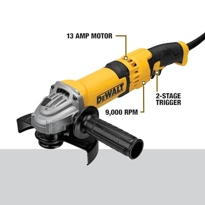 DEWALT Angle Grinder Tool, 4-1/2-Inch to 5-Inch, Trigger Switch (DWE43116)
