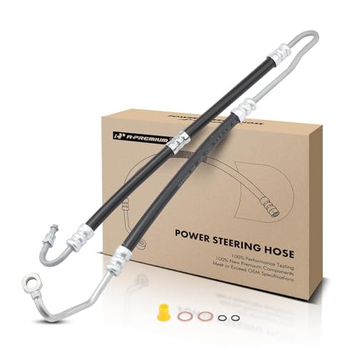 A-Premium Power Steering Pressure Hose Assembly Compatible with BMW