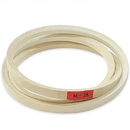 M28 Industrial Sewing Machine Belt 28" Outer Girth Rubber Triangle V-Belt - size: M28
