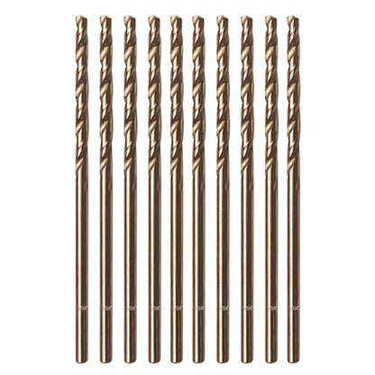 Cobalt Drill Bit 5/64" Twist Drill Bits, M35 High Speed Steel Jobber Length Drill Bit, 135 Degree Tip for Hard Metal, Stainless Steel, Cast Iron with Index Storage Case, Pack of 10 pcs - size: 5/64 in(10pcs)