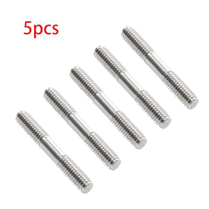 5Pcs Double Ended Stud Screws, Stainless Steel Threaded Studs for Strong Connections(M6x40mm) - size: M6x40mm