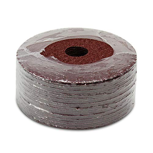 BHA 4.5" x7/8" Aluminum Oxide Resin Fiber Discs, 60 Grit - 25 Pack - size: 60 Grit