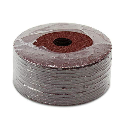 BHA 4.5" x7/8" Aluminum Oxide Resin Fiber Discs, 60 Grit - 25 Pack - size: 60 Grit