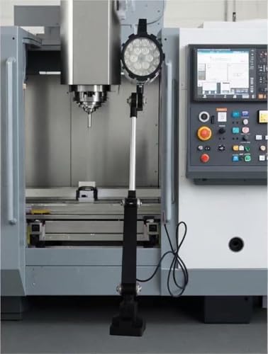 Super Bright 18 Watt LED Work Light 24V Waterproof CNC Machine Lathe Drill Mill Table Lamp Industrial Lighting-Long Arm (18, Watts)