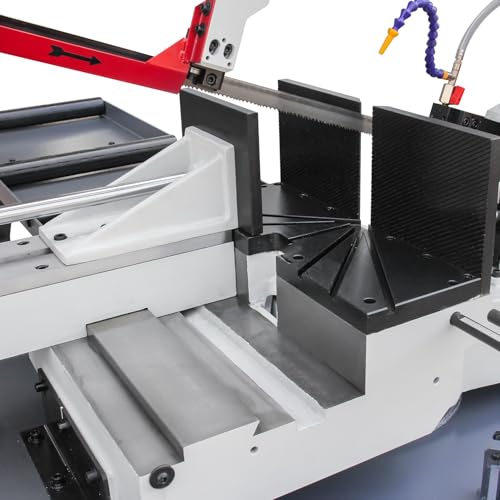 KAKA INDUSTRIAL BS-1810GC Metal Band Saw, 18 x 9.8 in, 13 in Round - style: 18"x9.8" Swivel on both sides