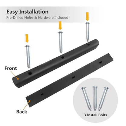 Heavy Duty Loading Dock Bumpers 39"L x 4" D, 19.6lb - size: 39''*4'' D Shape