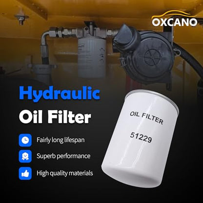 Hydraulic Filter Compatible with John Deere 670 750 650 950 790 - style: 51229
