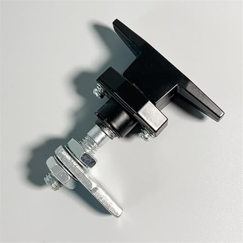 T-Shaped Handle Lock Industrial Cabinet Case Electrical Cabinet Stainless Steel Lock MS309-2 1Pcs(Zinc Alloy) - color: Zinc alloy