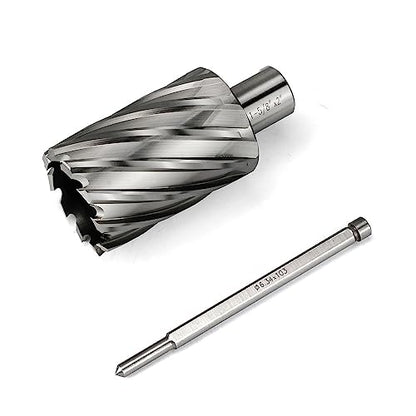 Annular Cutter JESTUOUS 3/4 Inch Weldon Shank 1-5/8 Cut Dia 2 Cut Depth