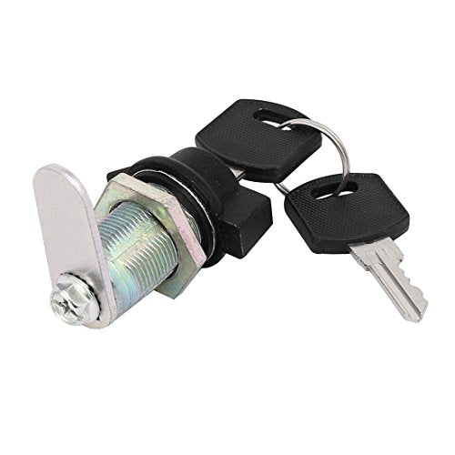 uxcell Cabinet Cupboard 18mmx25mm Threaded Locking T Handle Cam Locks 2pcs