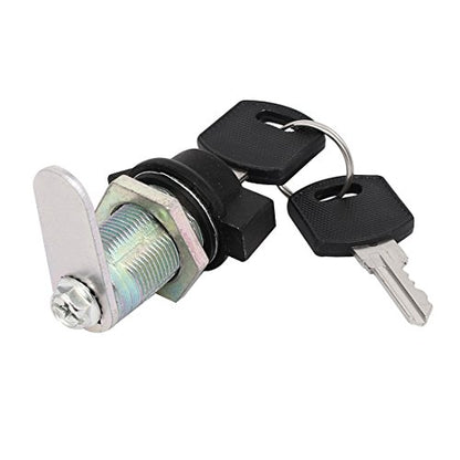 uxcell Cabinet Cupboard 18mmx25mm Threaded Locking T Handle Cam Locks 2pcs