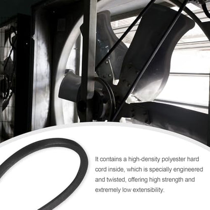 uxcell 3V425 Rubber V Belt 42.5" Length x 0.38" Width x 0.31" Thick, Industrial Power Transmission Belt - size: 3V425