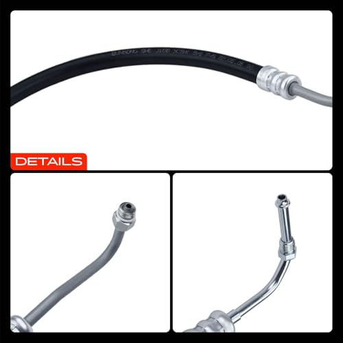 A-Premium Power Steering Pressure Hose Assembly Compatible with Ford