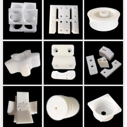 High-Density Polyethylene (HDPE) Plastic Sheet (1, White, 3" X 12"X 1") - color: White, size: 3" X 12"X 1"