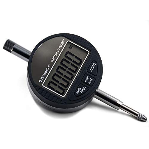 Digital Dial Indicator 0-0.5 Inch/12.7 mm 0.00005 Inch/0.001mm - style: 0-0.5 Inch/12.7 mm 0.001mm