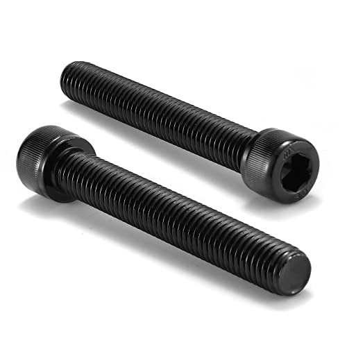 1/4-20 x 3-1/2" Socket Head Cap Screws Bolts, 20Pcs 304 Stainless Steel 18-8, Allen Socket Hex Drive, Fully Threaded, Black Oxide by SG TZH(with Hex Spanner) - size: 1/4-20 x 3-1/2"