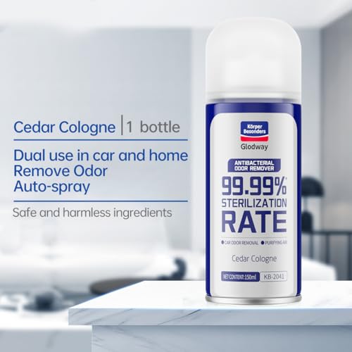 Glodway Specialist Silicone Lubricant Spray,Garage Door Lubricant Oil,with SMART Straw Sprays 2 Ways,for Door Higne,Bike,Sewing Machine,Metal Parts,6.76 OZ,Air Refresher,6 OZ - size: Silicone Lubricant+Air Freshener