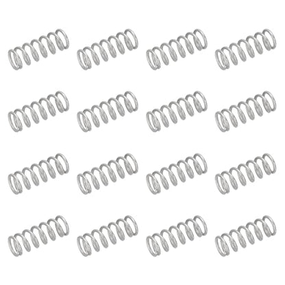 uxcell 50Pcs 304 Stainless Steel Compression Springs,0.8mmWD, 6mm ODx15mm L - size: 6mmx15mm