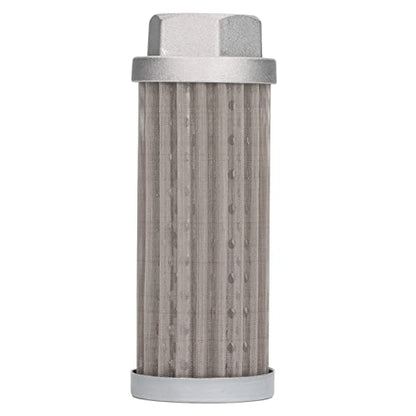 Oil Suction Strainer Filter Cartridge, 80x100x180μm Hydraulic Fuel Suction Valve Strainer Oil Filter Cartridge Metal Mesh Tube Connection Fuel Suction Filter for Automobile,