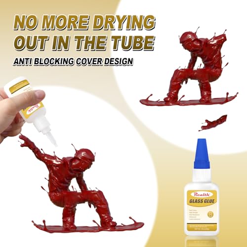 Clear Liquid Glass Glue 30g Fast-Drying - size: 30g, style: Glass Glue