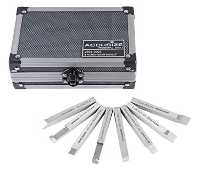 Accusize Industrial Tools HSS Tool Bit Pre-Ground, 5/16 in, 2662-2002 - size: 5/16 in