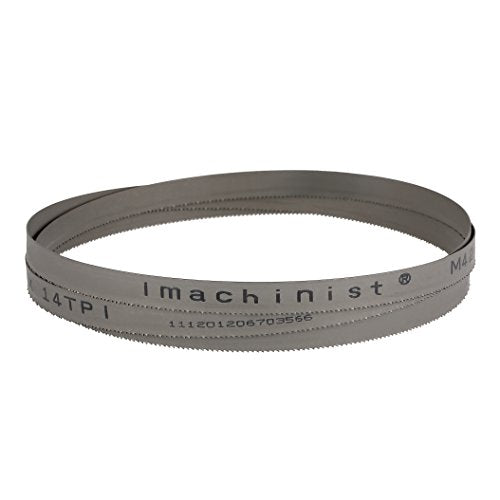 Imachinist S811214 81" in X 1/2" X 14 TPI Bi-Metal Bandsaw Blades for Metal