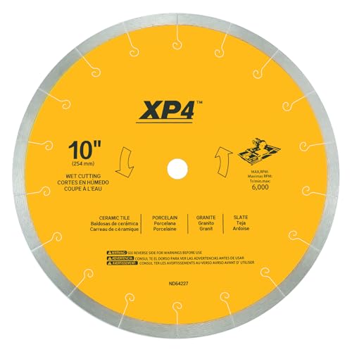 10in Diamond Saw Blade for Tile, Replace for Dewalt DW4764 Diamond Blade - style: 10IN,Diamond Saw Blade