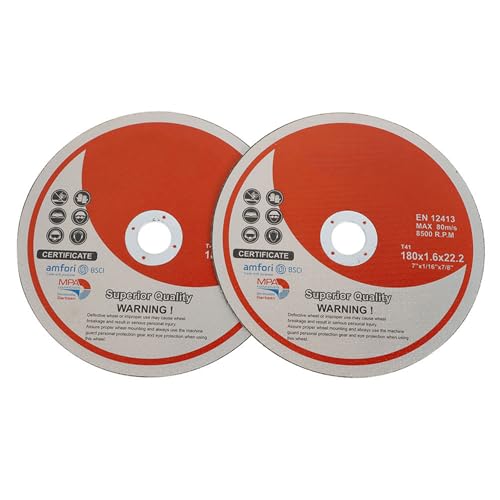 Cut Off Wheels 25 Pack, 7x1/16x7/8 inch Cutting Discs - style: 7"x1/16"x7/8" 25pcs