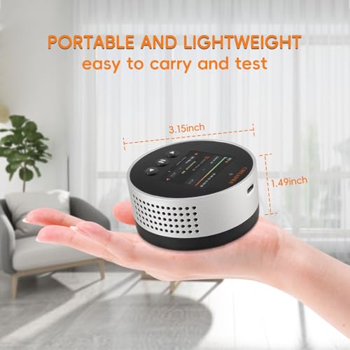 Radon Detector | 20-Year Radon Sensor | Long-Life Home Air Quality Monitor