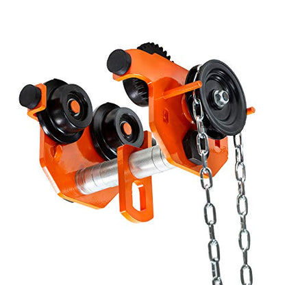 Prowinch 2 Ton Manual Chain Geared Trolley