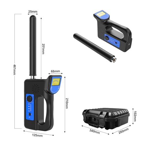 Sewer Camera with Locator Drain Snake Plumbing Inspection Camera 5" Screen with Video Recording DVR Included 32GB TF-Card - size: 30M
