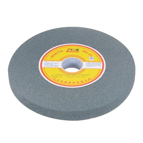 uxcell 8-Inch Bench Grinding Wheels Green Silicon Carbide GC 80 Grits Surface Grinding Ceramic Tools - size: 8 x 0.79"
