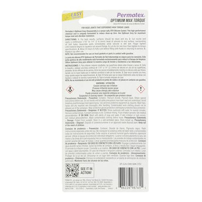 Permatex 27036 Optimum Grey Gasket Maker 3 oz - size: 3 Fl. Oz., style: Optimum
